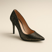 Women's gold-tone pumps Senso Poland 1418 2926