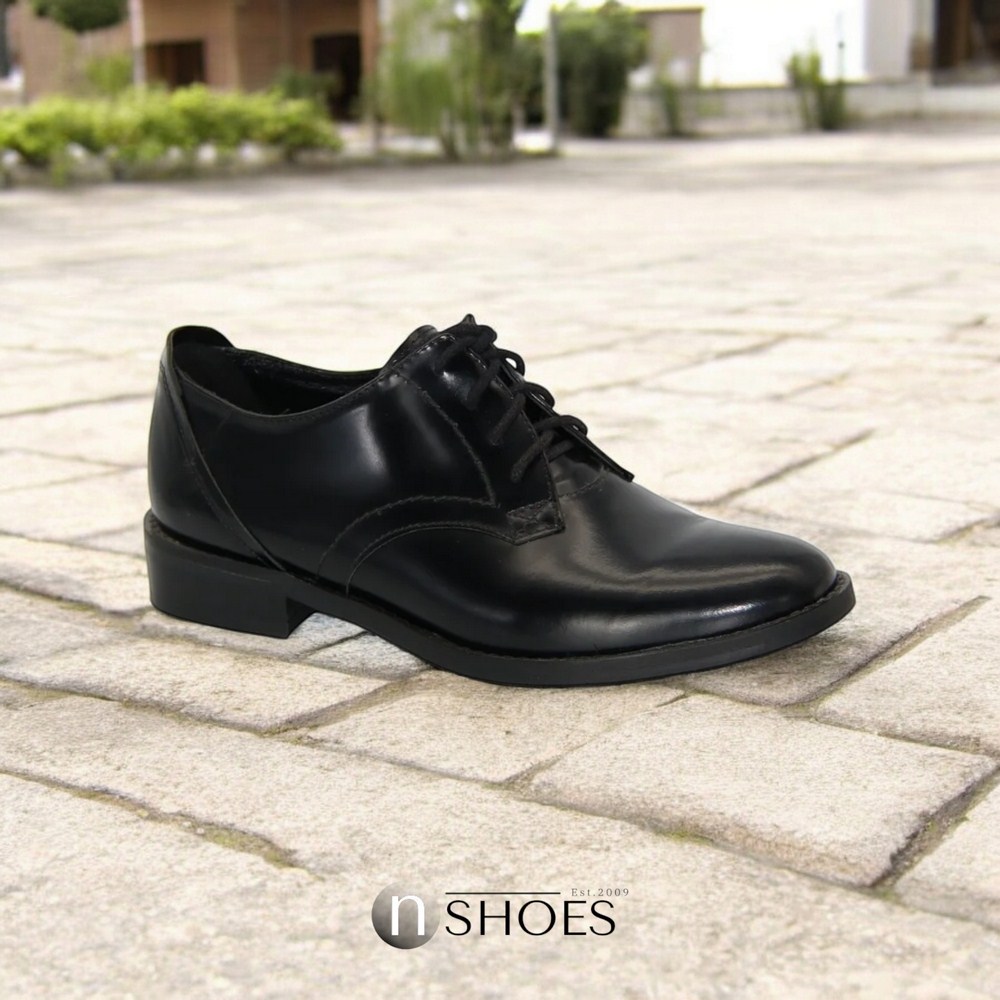 Women's black shoes NESSI (Poland) model 2931