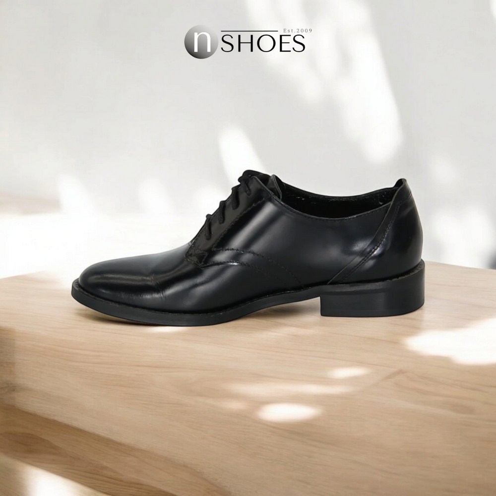 Women's black shoes NESSI (Poland) model 2931