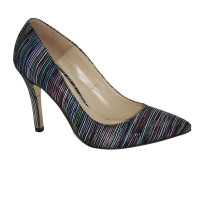 Women's multi-colored pumps Stillo Poland 212501 2936