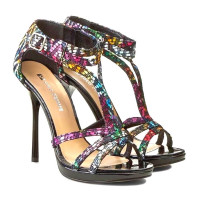 High-heeled sandals black Solo Femme Poland 12404-11-c26-e80-05-00 2940