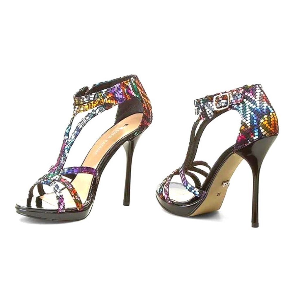 Босоніжки на високих підборах Solo Femme (Польща) арт 12404-11-c26-e80-05-00 модель 2940