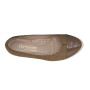 Women's beige low-heeled shoes Cortesini (Poland) model 2981