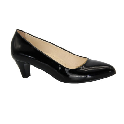 Women's black low-heeled pumps Steizer Poland 493-4510 3180 Women's black low-heeled pumps Steizer Poland 493-4510 3180