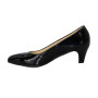 Women's black low-heeled shoes Steizer (Poland) model 3180