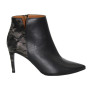 Women's black ankle boots demi-season Solo Femme (Poland) model 3237