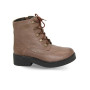 Women's beige boots winter Velluto (Ukraine) model 3313