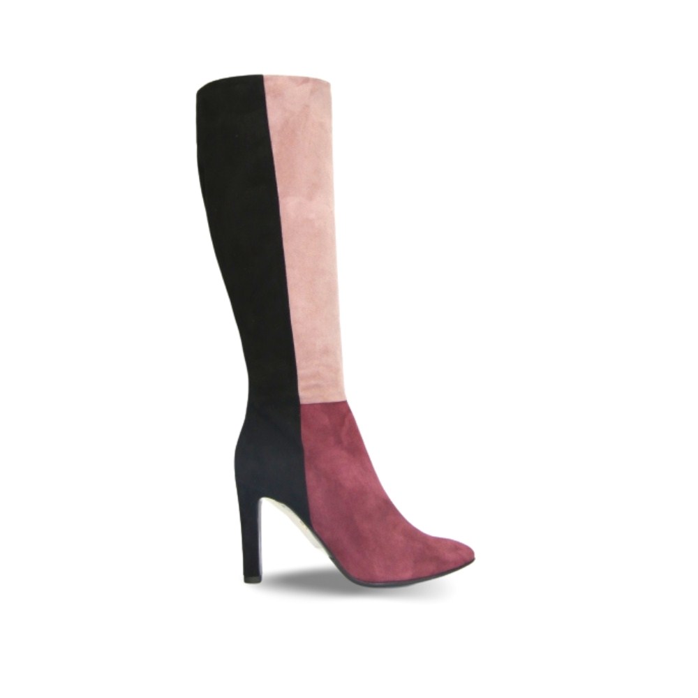 Жіночі бордові чоботи демісезонні Solo Femme (Польща) модель 3365