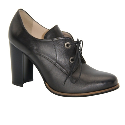 Туфлі-чанкі жіночі чорні Kaniowski Польща k-2863/01 3408 Туфлі-чанкі жіночі чорні Kaniowski Польща k-2863/01 3408