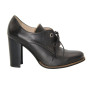 Chunks shoes female black Kaniowski (Poland) model 3408