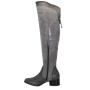 Жіночі сірі чоботи демісезонні Kordel (Польща) модель 3423