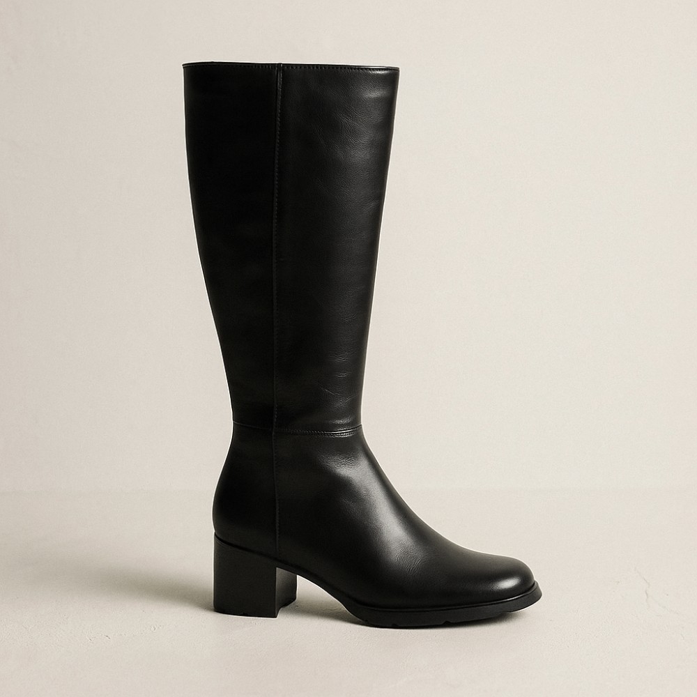 Women's black winter boots Marco (Poland) model 3446