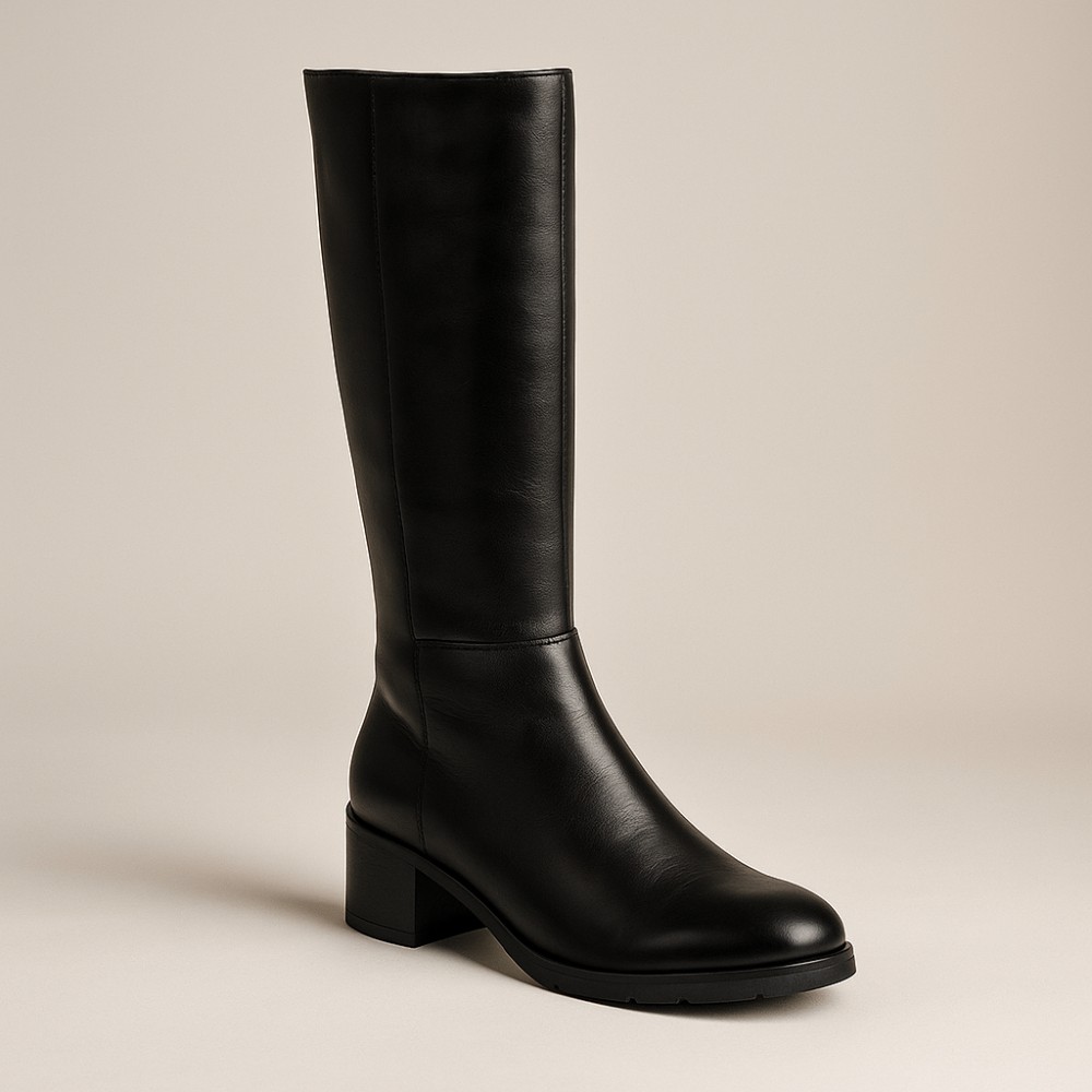 Women's black winter boots Marco (Poland) model 3446