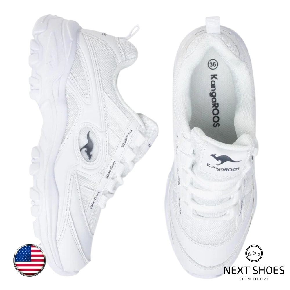 Кросівки жіночі білі KangaRoos (США) модель 347