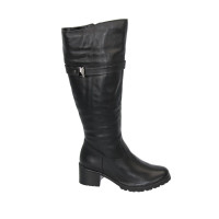 Women's black winter boots Covalli 4017-1b 3470
