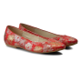 Жіночі червоні балетки Baldaccini (Польща) модель 3574