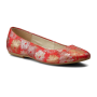 Жіночі червоні балетки Baldaccini (Польща) модель 3574
