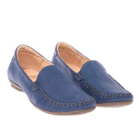 Moccasins women's blue Lesta Poland 081-3692-1-3006 3631