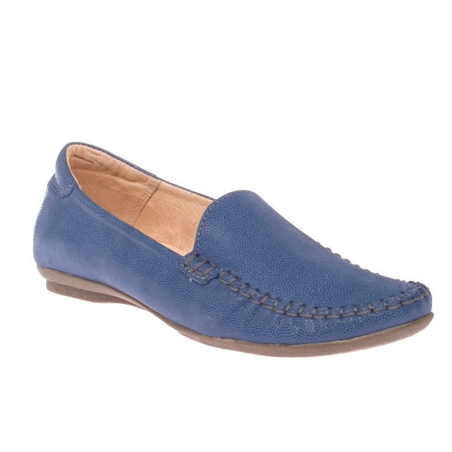 Moccasins women's blue Lesta Poland 081-3692-1-3006 3631