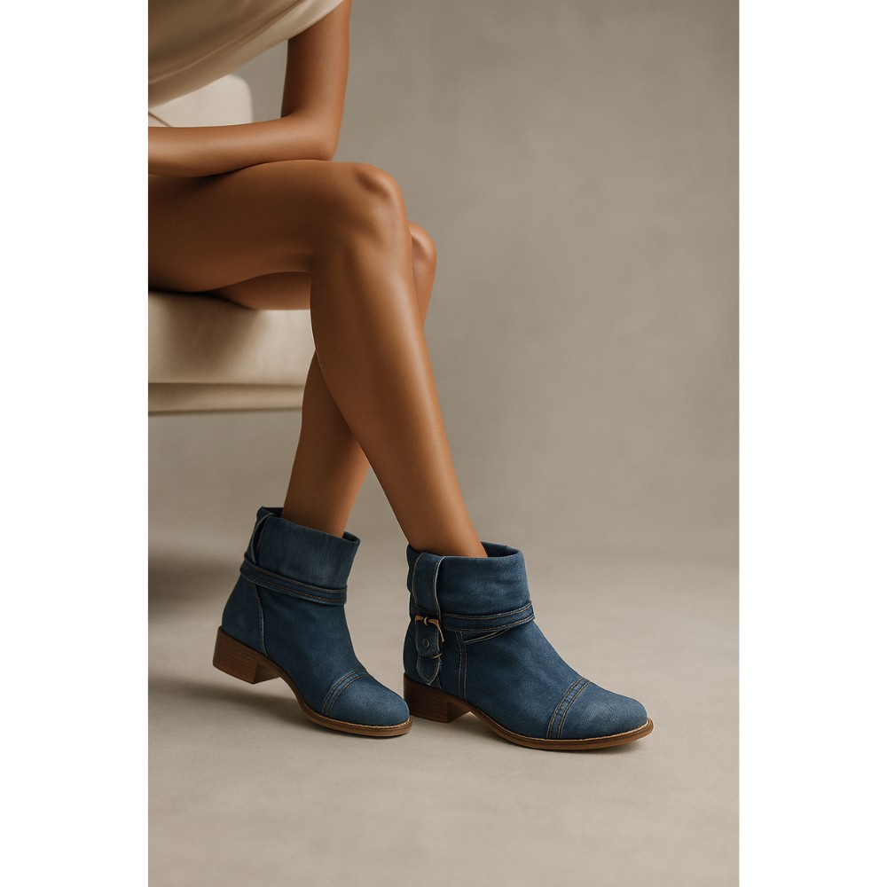 Жіночі джинсові черевики LANQIER 40C201