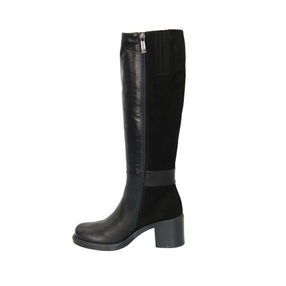 Women's black winter boots Ann Mex (Poland) model 3798