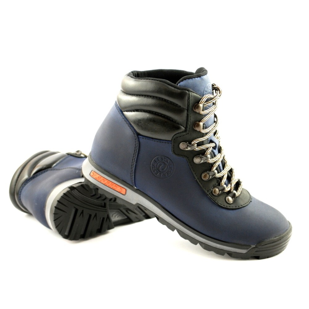 Жіночі сині черевики Lesta (Польща) модель 3807