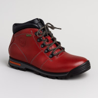 Women's red winter boots Lesta 191-6470-6-5148 3810 discounted size 36 in genuine leather and wool from the Polish brand