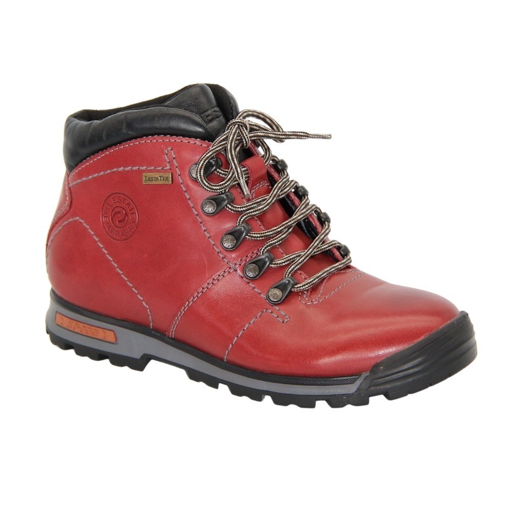 Жіночі червоні зимові черевики Lesta 191-6470-6-5148 3810