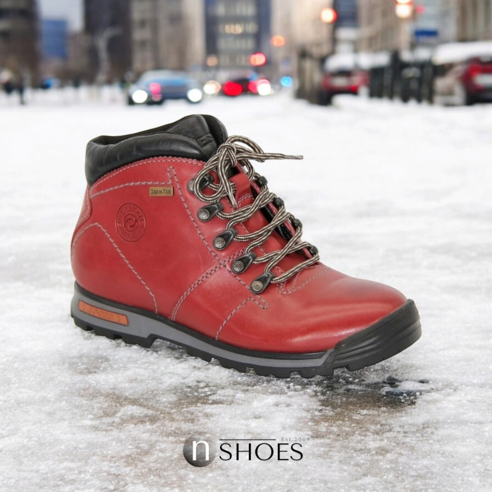 Жіночі червоні зимові черевики Lesta 191-6470-6-5148 3810