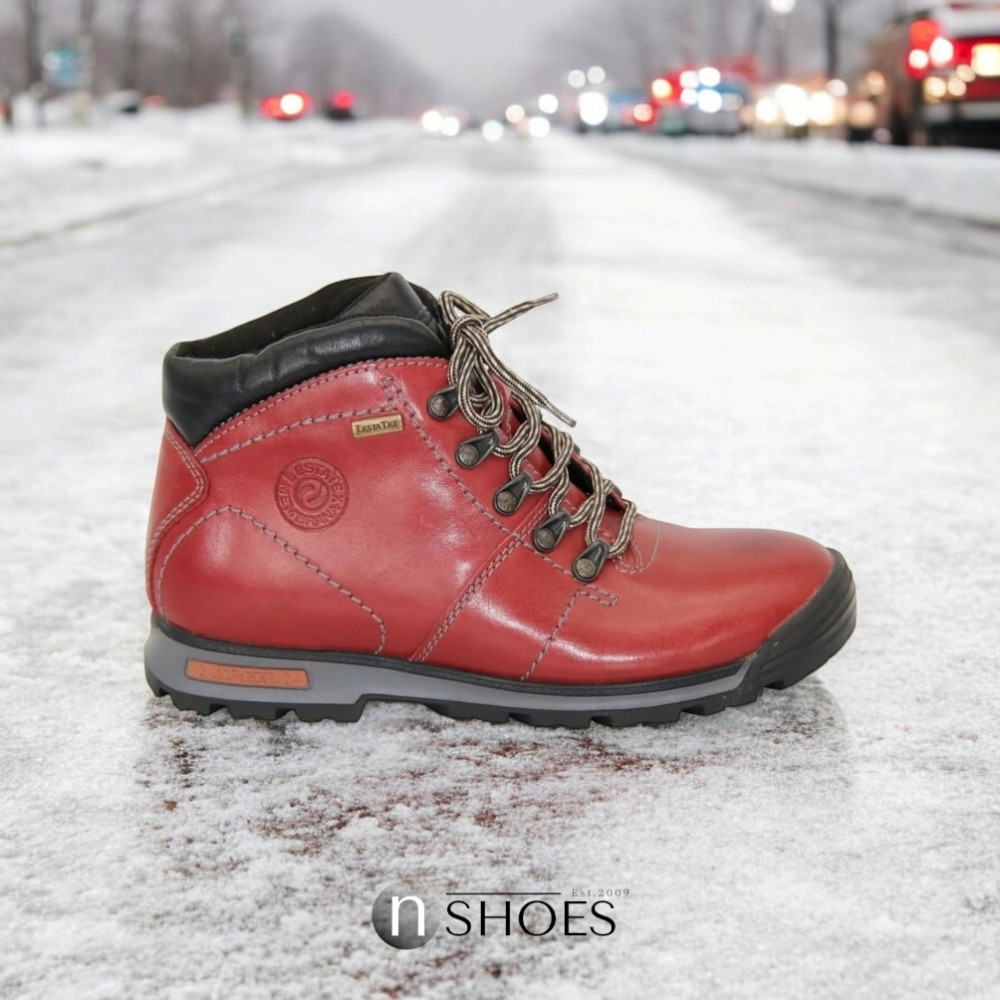 Жіночі червоні зимові черевики Lesta 191-6470-6-5148 3810