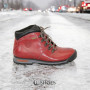 Жіночі червоні зимові черевики Lesta 191-6470-6-5148 3810