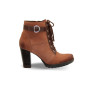 Women's brown boots demi-season Marco (Poland) model 3848