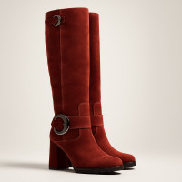 Women's burgundy boots Solo Femme Poland 26529-15674-000-01-00 3881