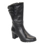 Жіночі чорні напівчоботи Covalli модель 3938
