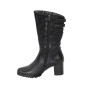 Жіночі чорні напівчоботи Covalli модель 3938