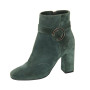 Жіночі зелені черевики NESSI 17286-zielony-w з натуральної замші