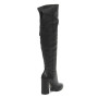 Женские черные сапоги NESSI (Польша) модель 3959