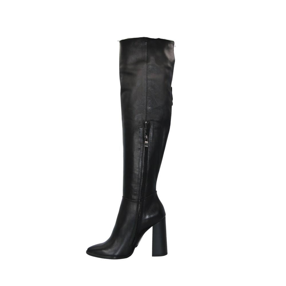 Женские черные сапоги NESSI (Польша) модель 3959