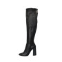 Женские черные сапоги NESSI (Польша) модель 3959
