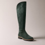 Женские зеленые сапоги NESSI (Польша) модель 3960