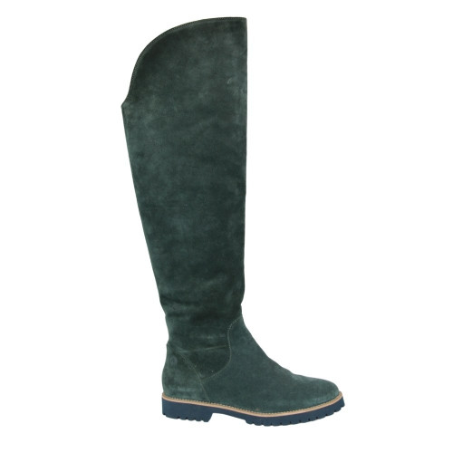 Women's boots winter NESSI Poland 17271-zielony 3960