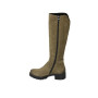 Женские зеленые сапоги демисезонные NESSI (Польша) модель 3963