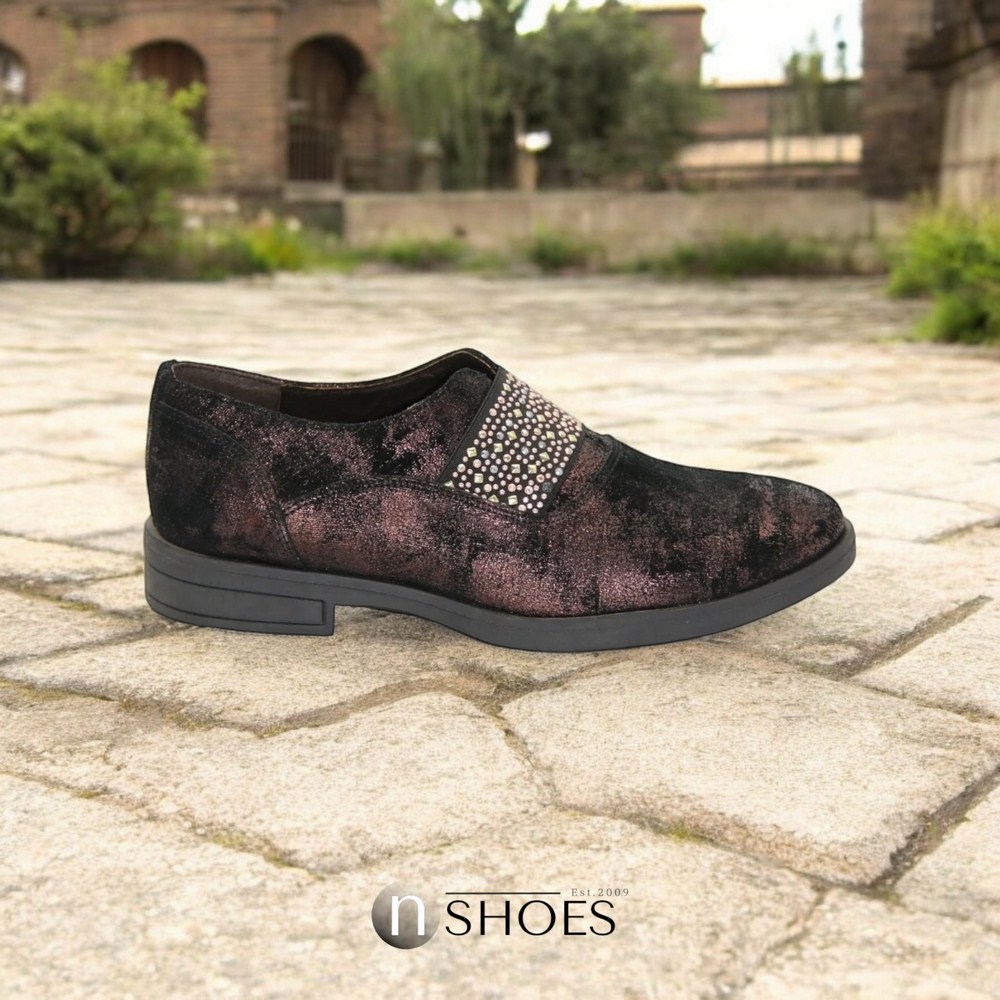 Women's black shoes Steizer (Poland) model 3983