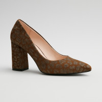 Жіночі коричневі туфлі-човники Visconi Польща 7231374-933 4033