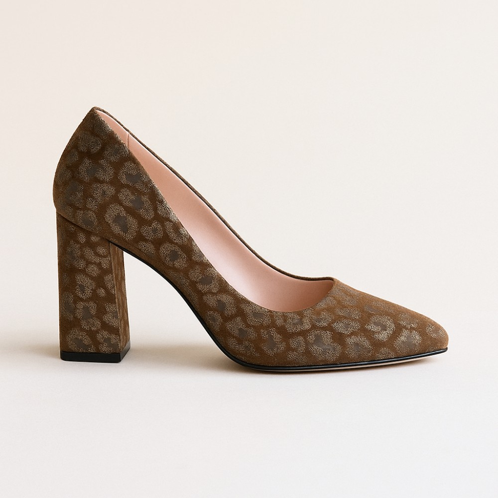 Жіночі коричневі туфлі Visconi (Польща) модель 4033