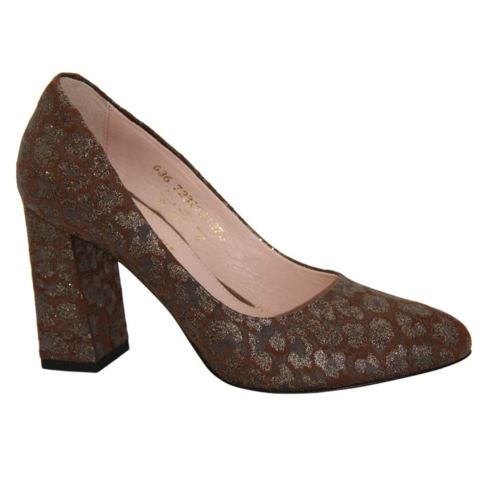 Women's brown shoes Visconi (Poland) model 4033