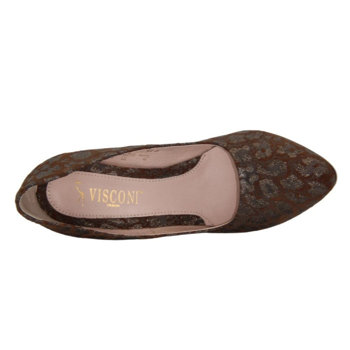 Women's brown shoes Visconi (Poland) model 4033
