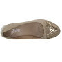 Women's beige mid-heeled shoes Marco (Poland) model 4052
