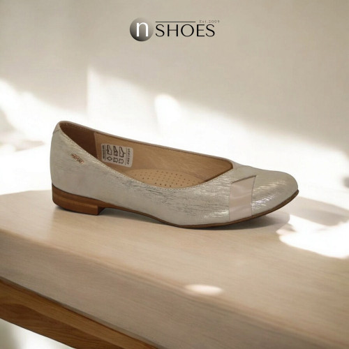 Жіночі бежеві балетки туфлі Steizer Польща 8463 4070 із натуральної шкіри від польської фабрики Жіночі бежеві балетки туфлі Steizer Польща 8463 4070 із натуральної шкіри від польської фабрики