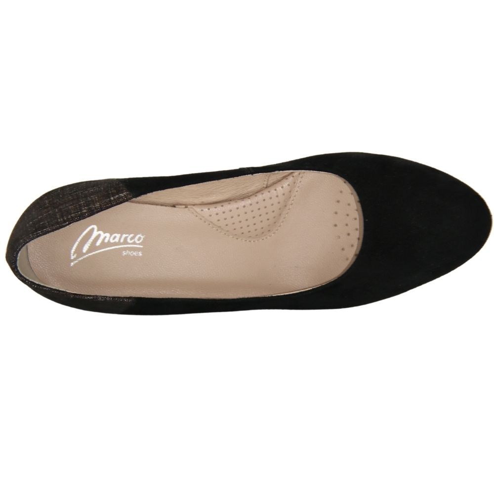 Жіночі чорні туфлі Marco (Польща) модель 4072